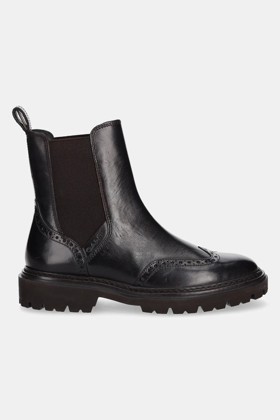 Gant bőr bokacsizma Ivyhill 31551119 barna AW25