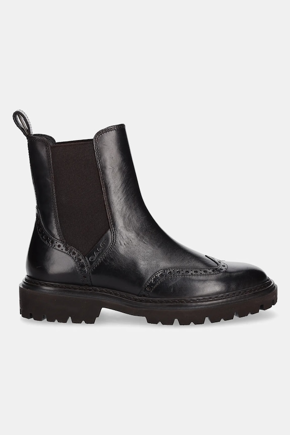 Gant bőr bokacsizma Ivyhill 31551119 barna AW25
