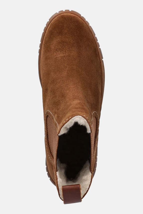 Gant sztyblety zamszowe Snowmont brązowy 31553098