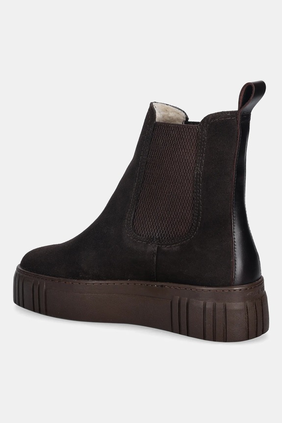 Obuwie Gant sztyblety zamszowe Snowmont 31553098 brązowy