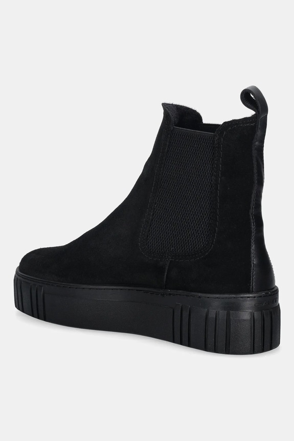 Obuwie Gant sztyblety zamszowe Snowmont 31553098 czarny