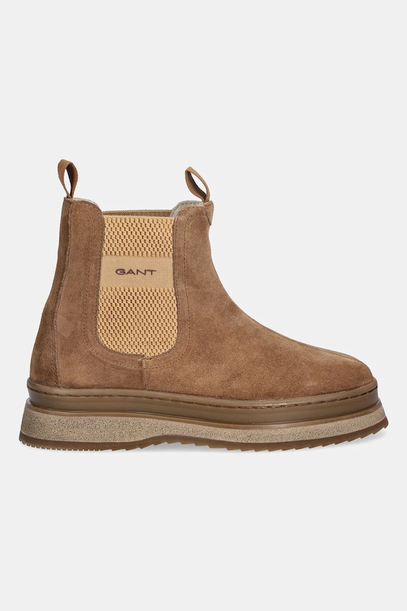Semišové topánky chelsea Gant Sistown 31553102 hnedá AW25