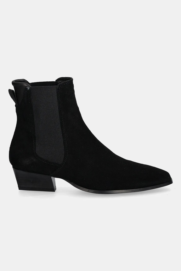 Semišové topánky chelsea Gant Bassotte 31553150 čierna AW25