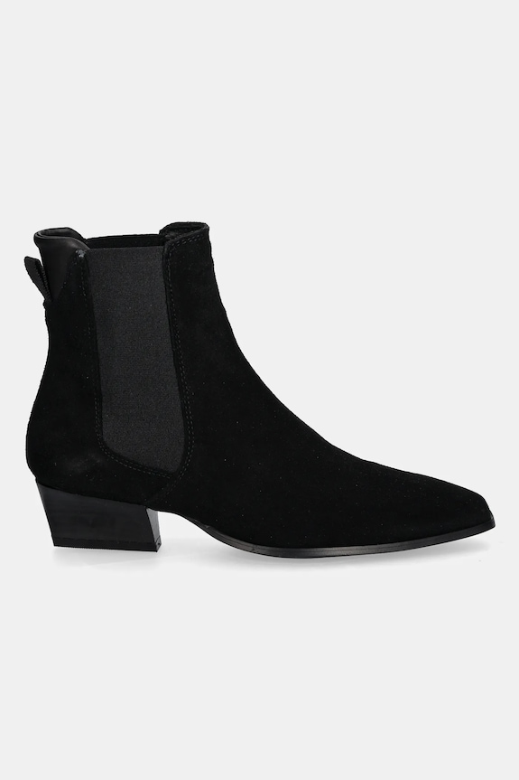 Semišové topánky chelsea Gant Bassotte 31553150 čierna AW25