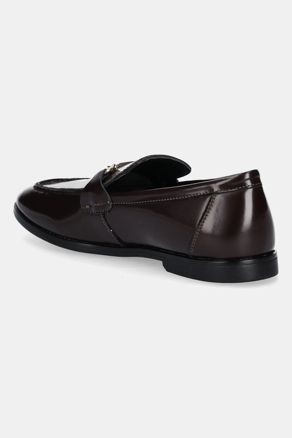 Boty Kožené mokasíny Gant Gimble 31571125 burgundské