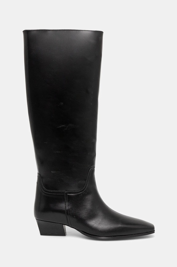 Kožené čižmy Gant Bassotte 31581076 čierna AW25