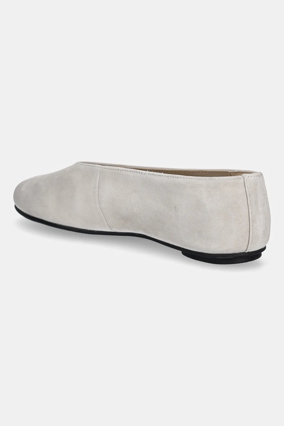 Παπούτσια Μπαλαρίνες σουέτ Calvin Klein BALLERINA ROUND HW SUE HW0HW02565 μπεζ