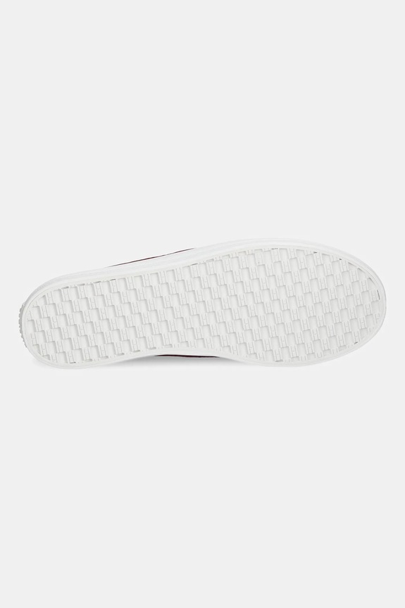 Tommy Hilfiger tenisówki VULC EMBROIDERED SNEAKER FW0FW08685 bordowy