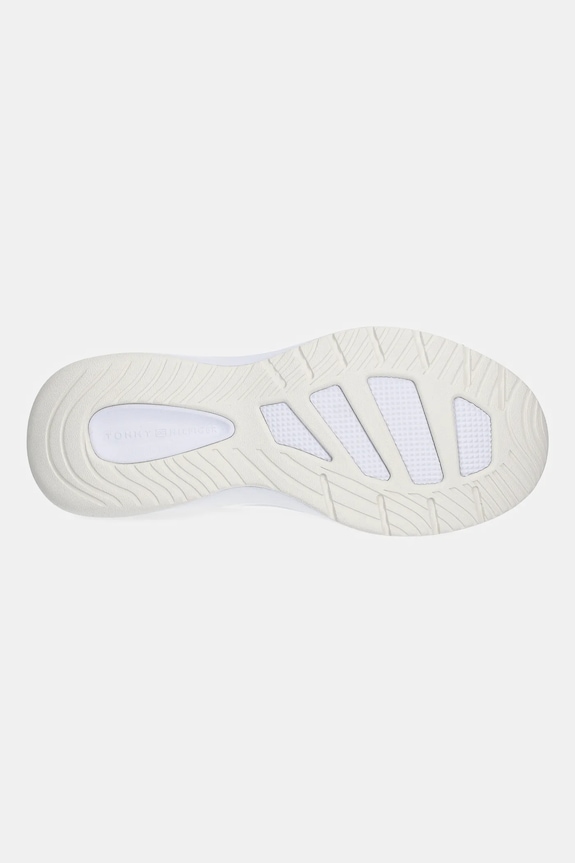 Sneakers Tommy Hilfiger TH KNIT RUNNER FW0FW08813 λευκό
