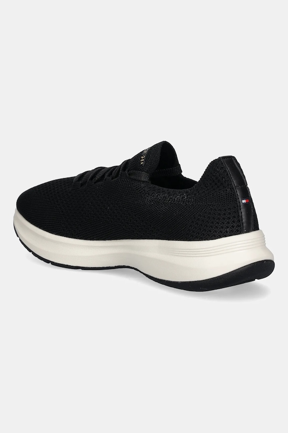 Obutev Superge Tommy Hilfiger TH KNIT RUNNER FW0FW08813 črna