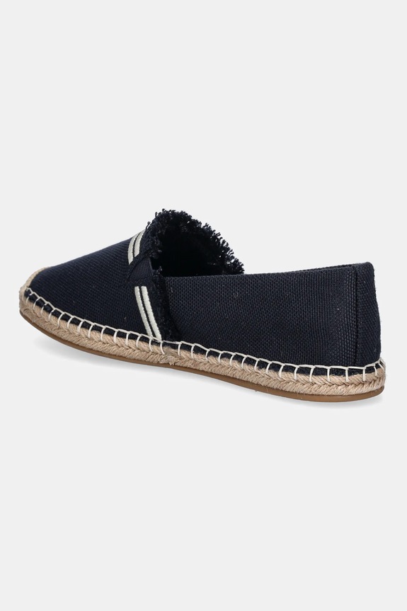 Boty Espadrilky Tommy Hilfiger FRINGE CANVAS CLOSED ESPADRILLE FW0FW08881 námořnická modř