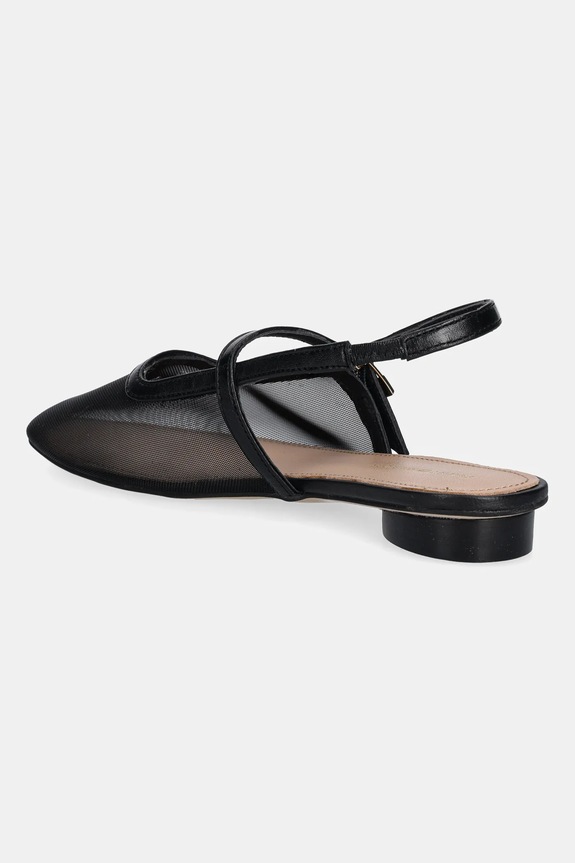 Cipők Tommy Hilfiger balerina MESH ROUND HEEL BALLERINA FW0FW08962 fekete