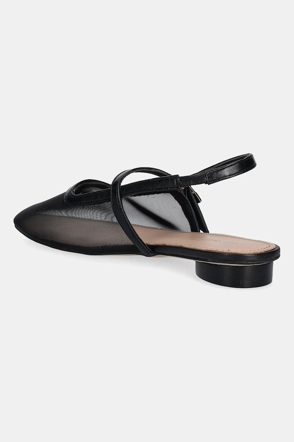Cipők Tommy Hilfiger balerina MESH ROUND HEEL BALLERINA FW0FW08962 fekete