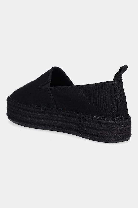 Παπούτσια Εσπαντρίγιες Calvin Klein Jeans PLATFORM ESPADRILLE ML CS YW0YW01871 μαύρο
