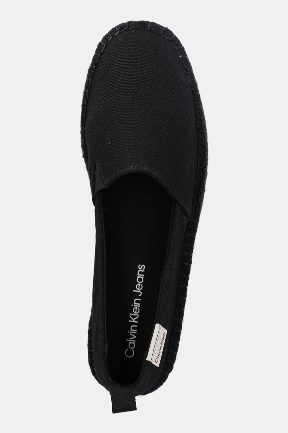 Εσπαντρίγιες Calvin Klein Jeans PLATFORM ESPADRILLE ML CS μαύρο YW0YW01871