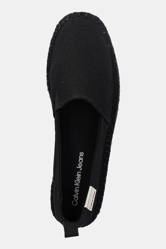 Εσπαντρίγιες Calvin Klein Jeans PLATFORM ESPADRILLE ML CS μαύρο YW0YW01871