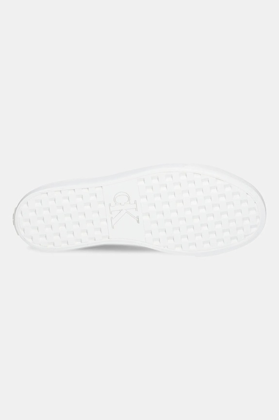 Teniske Calvin Klein Jeans VULC FLATFORM CTN LOGO TAG YW0YW01838 črna