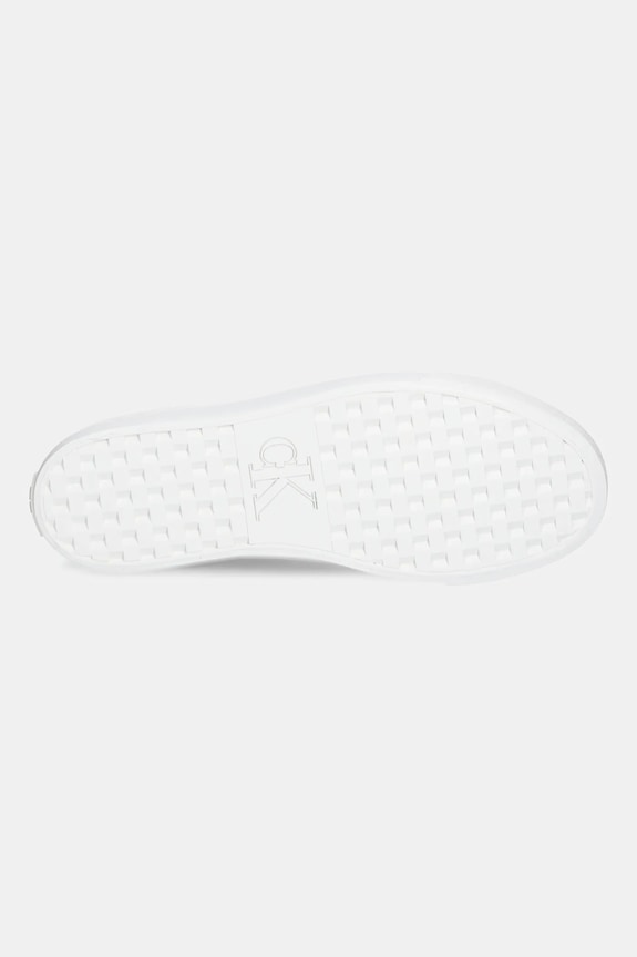 Teniske Calvin Klein Jeans VULC FLATFORM CTN LOGO TAG YW0YW01838 črna