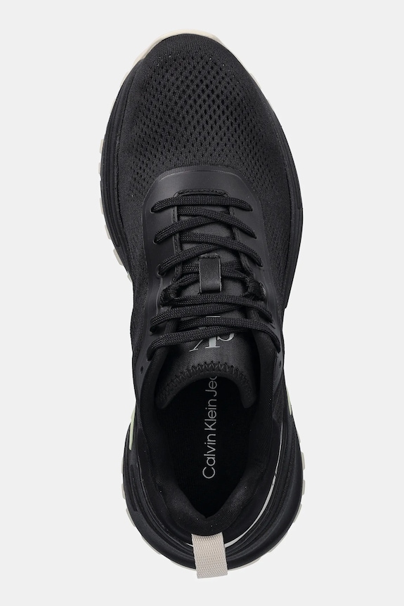 Sneakers Calvin Klein Jeans HIKE RUNNER MG TECH KNIT μαύρο YW0YW01856