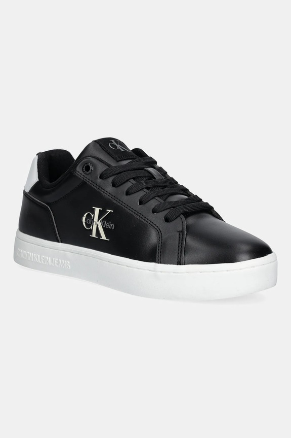 Calvin Klein Jeans sneakersy CLASSIC CUPSOLE MONO LTH WN syntetyczny czarny YW0YW01902