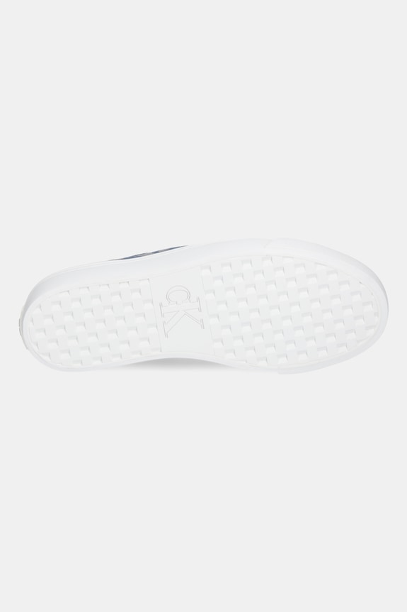 Calvin Klein Jeans sportcipő VULC FLATF JACQUARD AOP YW0YW01965 sötétkék