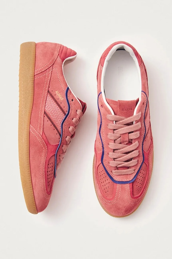 Boty Semišové tenisky Alohas Tb.490 S100471.09 růžová