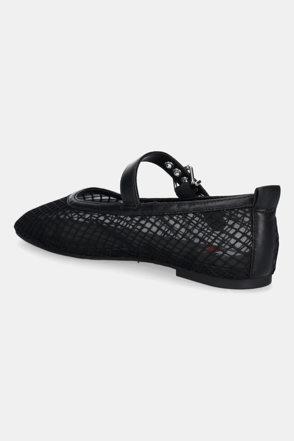 Boty Baleríny Tommy Jeans TJW MESH MARYJANE BALLERINA EN0EN02872 černá