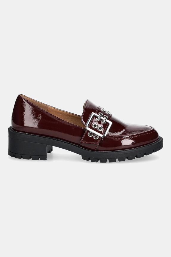 Mokasíny Bianco BIAPEARL 11251930 burgundské AW25