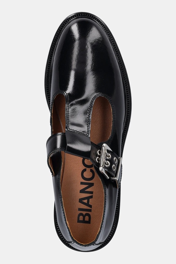 Bianco pantofi de piele BIAADDA negru 11251971
