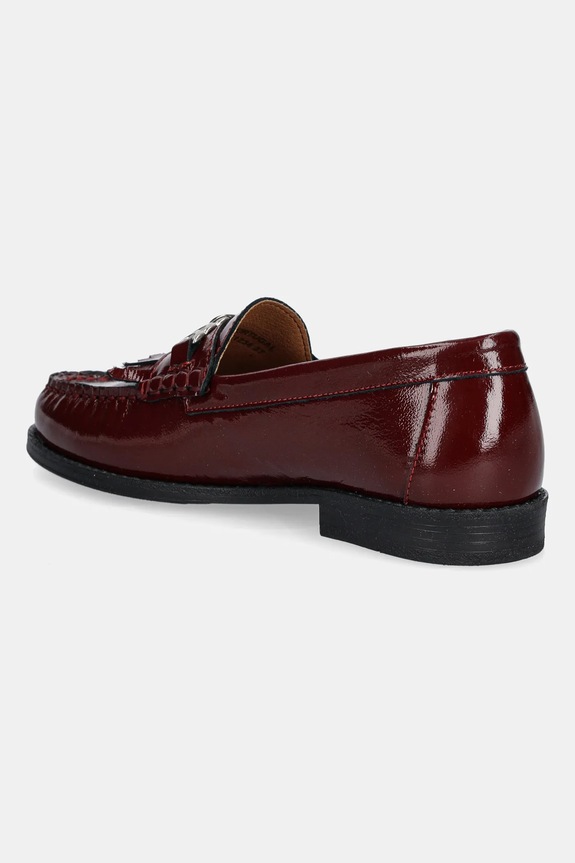 Încălțăminte Bianco mocasini de piele BIAPOP 11252018 burgundia