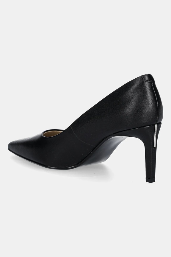 Παπούτσια Δερμάτινες γόβες Calvin Klein ESS STILETTO 70 HW0HW02607 μαύρο