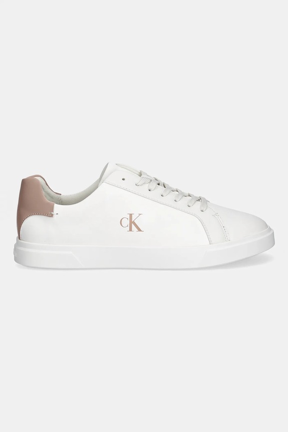 Superge Calvin Klein LOW PRO CUPS LTH MG HW0HW02823 bela AW25