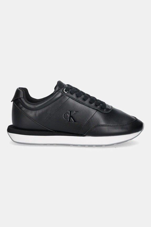 Tenisky Calvin Klein RETRO RUNNER LACE UP LTH MG YW0YW01942 čierna AW25