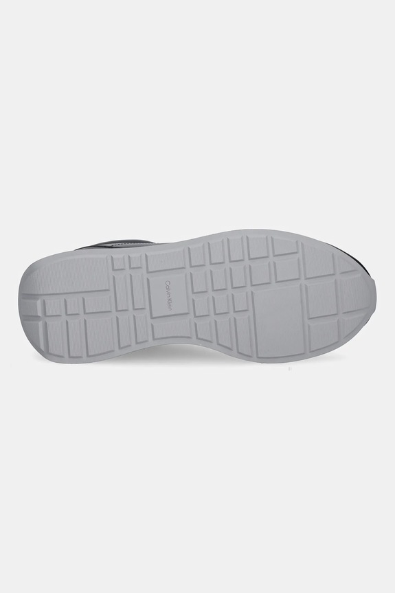 Tenisky Calvin Klein RETRO RUNNER LACE UP LTH MG YW0YW01942 čierna