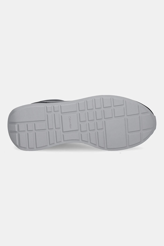 Tenisky Calvin Klein RETRO RUNNER LACE UP LTH MG YW0YW01942 čierna