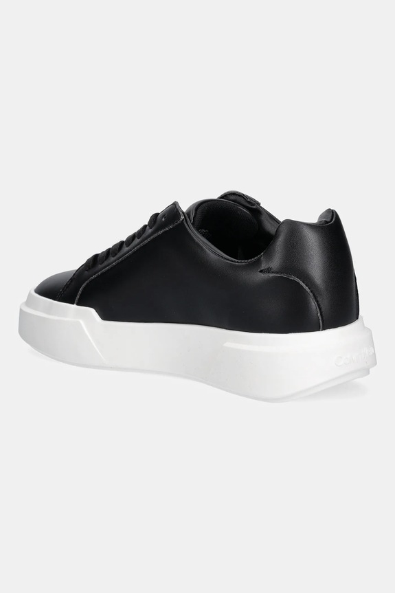 Obuća Kožne tenisice Calvin Klein CHUNKY CUPSOLE LACEUP LTH YW0YW01947 crna