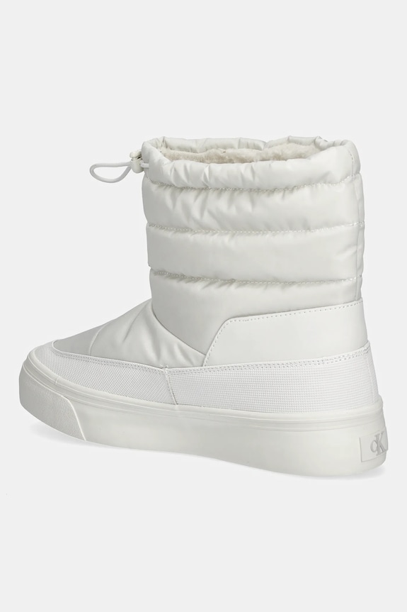 Παπούτσια Μπότες χιονιού Calvin Klein VULC FLATF SNOWBOOT NYLON YW0YW01977 λευκό