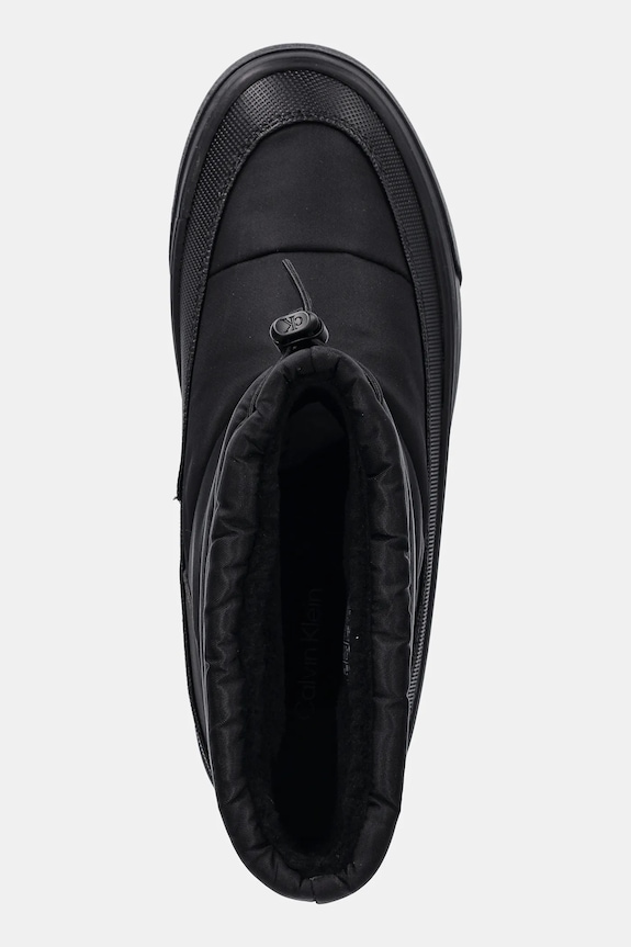 Μπότες χιονιού Calvin Klein VULC FLATF SNOWBOOT NYLON μαύρο YW0YW01977