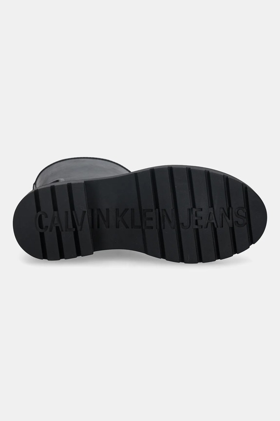 Γαλότσες Calvin Klein MID RAINBOOT RUBBER YW0YW02004 μαύρο