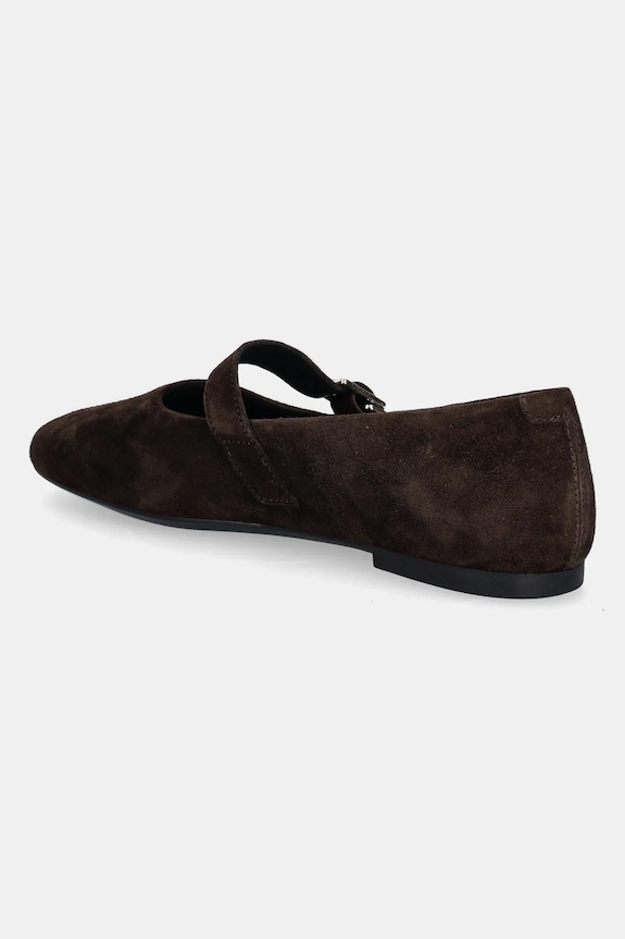 Cipők Vagabond Shoemakers velúr balerina JOLIN 5608.040.32 barna