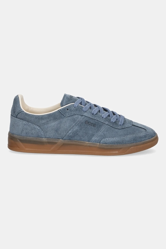 Σουέτ sneakers BOSS Brenta 50536645.497 μπλε AW25
