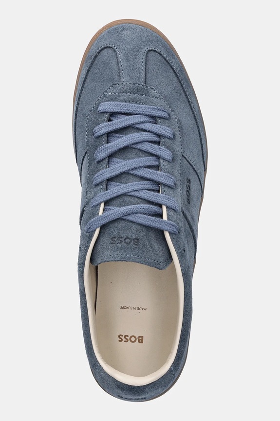 Σουέτ sneakers BOSS Brenta μπλε 50536645.497
