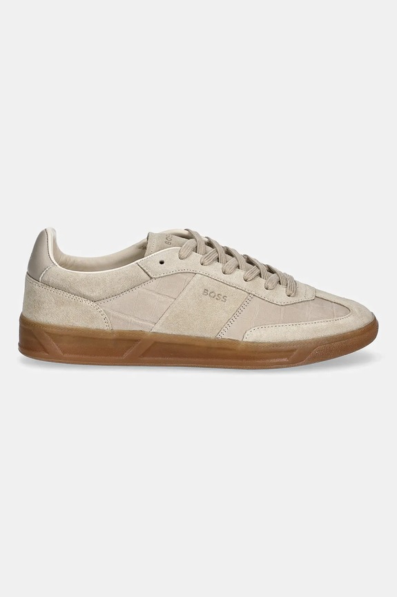 BOSS sneakers in camoscio Brenta 50547825.275 beige AW25