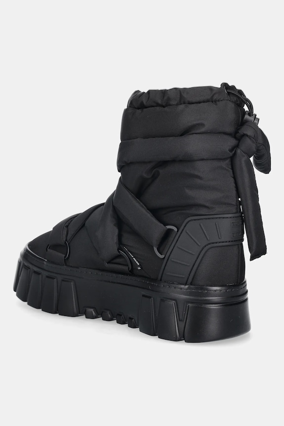 Încălțăminte Tommy Jeans cizme de iarnă TJW CHUNKY SNOW BOOT NYLON EN0EN02842 negru