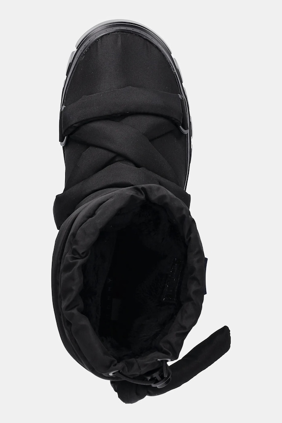 Tommy Jeans cizme de iarnă TJW CHUNKY SNOW BOOT NYLON negru EN0EN02842