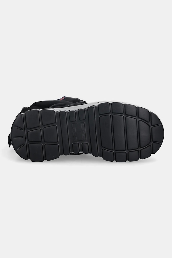 Tommy Jeans cizme de iarnă TJW CHUNKY SNOW BOOT NYLON EN0EN02842 negru