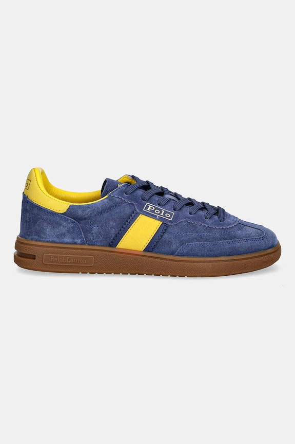 Semišové tenisky Polo Ralph Lauren Bedford 804975536001.410 námořnická modř AW25