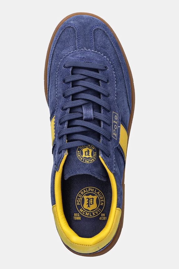 Semišové tenisky Polo Ralph Lauren Bedford námořnická modř 804975536001.410