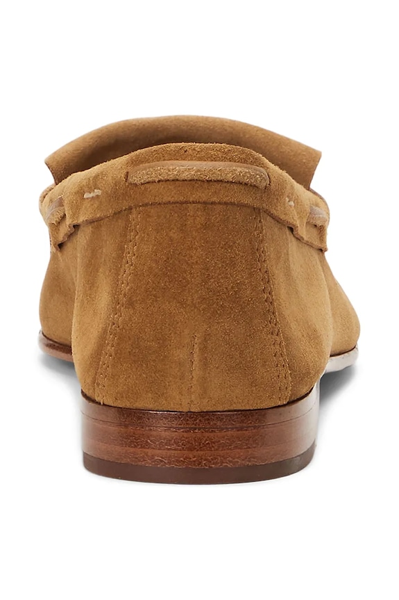 Взуття Шкіряні мокасини Polo Ralph Lauren Soft Loafer 818942648003.201 бежевий