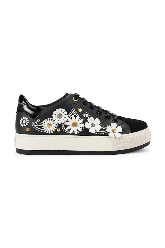 Kurt Geiger London sneakers Laney Flower platformă negru 4367905109.BLKCOMB